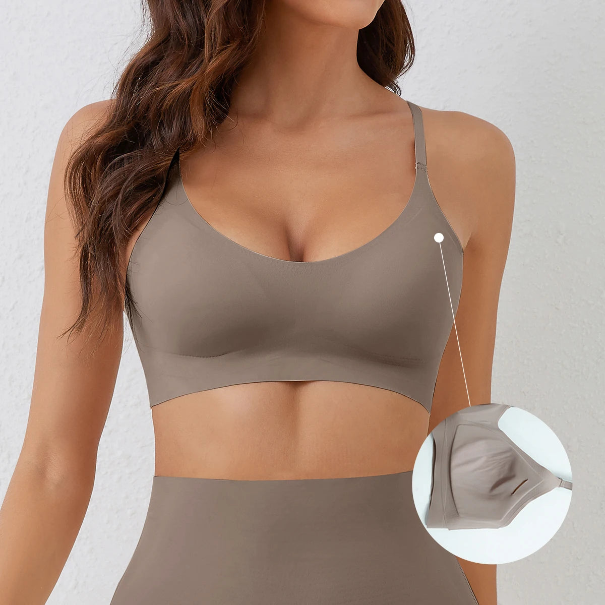 Soutien-gorge Sans Couture à Soutien Doux – Confortable, Rassembleur, Sans Armature – Léger, Fin et Respirant