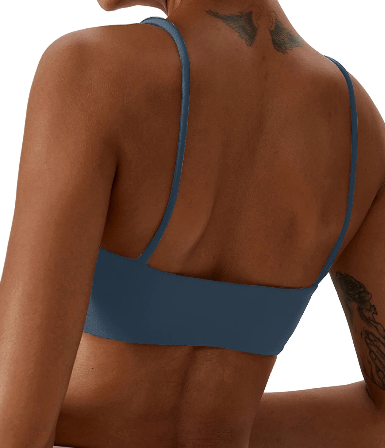 Brassière de sport dos croisé en tissu ultra doux – Top fitness femme de haute qualité, idéal pour yoga, fitness et course