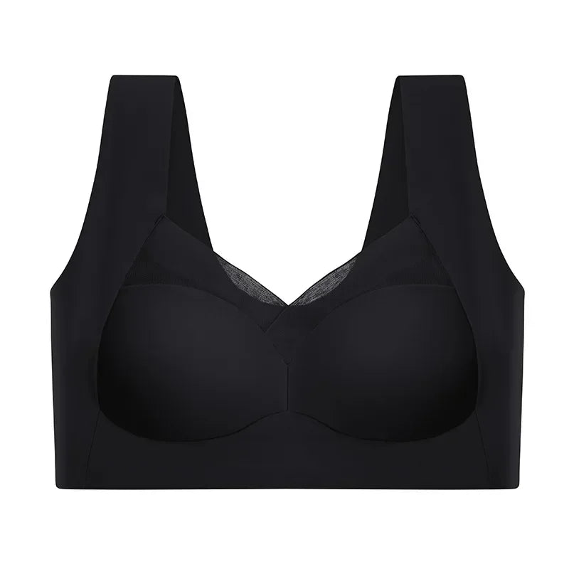 Lot de 3 culottes sans couture pour femme – taille basse, respirantes, sexy, en tissu soyeux uni, invisibles sous les vêtements.