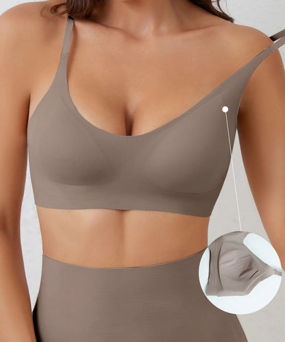 Soutien-gorge Sans Couture à Soutien Doux – Confortable, Rassembleur, Sans Armature – Léger, Fin et Respirant