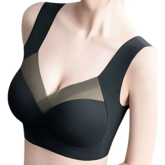 Lot de 3 culottes sans couture pour femme – taille basse, respirantes, sexy, en tissu soyeux uni, invisibles sous les vêtements.