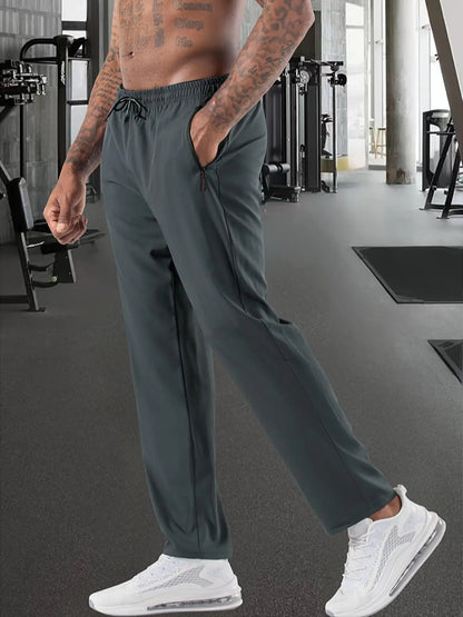 Pantalon d’été pour homme, coupe régulière, uni, sport et casual, vendu à l’unité. Tissu léger et respirant, confortable. Idéal pour les loisirs à la maison, le sport, la course, et le travail au quotidien