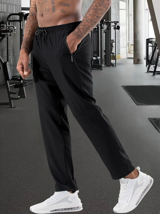 Pantalon d’été pour homme, coupe régulière, uni, sport et casual, vendu à l’unité. Tissu léger et respirant, confortable. Idéal pour les loisirs à la maison, le sport, la course, et le travail au quotidien