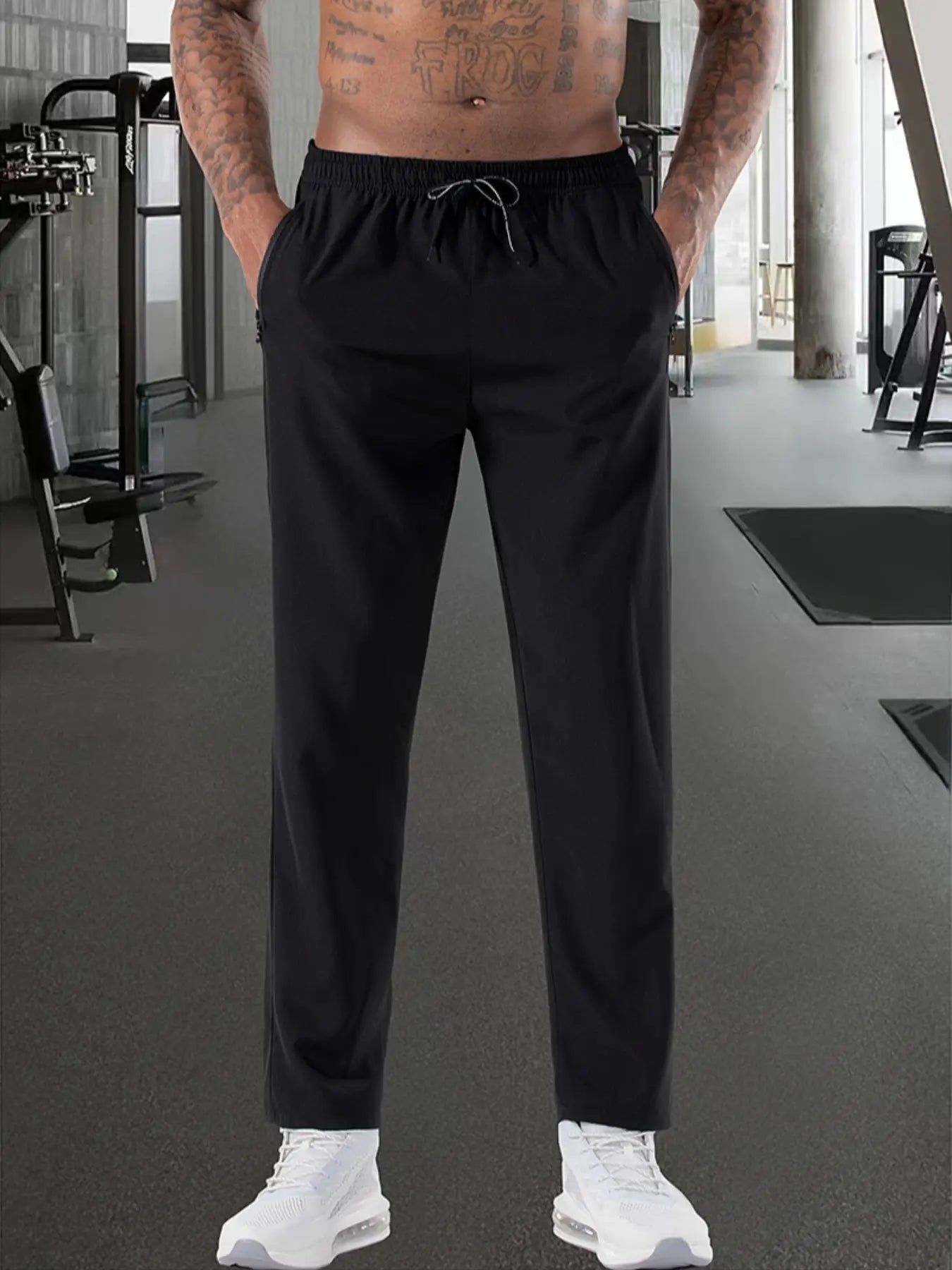 Pantalon d’été pour homme, coupe régulière, uni, sport et casual, vendu à l’unité. Tissu léger et respirant, confortable. Idéal pour les loisirs à la maison, le sport, la course, et le travail au quotidien