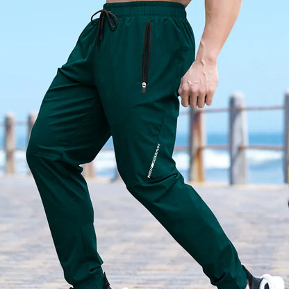 Pantalon de sport homme – Pantalon de jogging neuf été – Vêtements homme tendance – Marque mode décontractée – Survêtement homme – Pantalon à séchage rapide – Jogging confortable