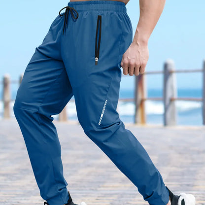 Pantalon de sport homme – Pantalon de jogging neuf été – Vêtements homme tendance – Marque mode décontractée – Survêtement homme – Pantalon à séchage rapide – Jogging confortable