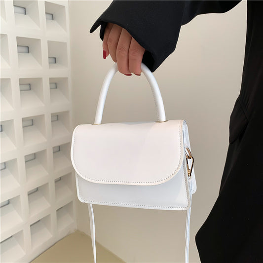 Sac à bandoulière simple, polyvalent et décontracté avec rabat